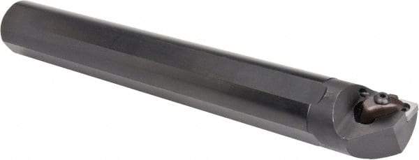 Kennametal - 2.01" Min Bore Diam, 14" OAL, 1-3/4" Shank Diam, A-DCLN-KC Indexable Boring Bar - CN.. Insert, Clamp Holding Method - Eagle Tool & Supply