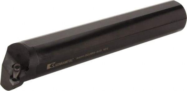 Kennametal - 3.03" Min Bore Diam, 16" OAL, 2-1/2" Shank Diam, A-DCLN-KC Indexable Boring Bar - CN.. Insert, Clamp Holding Method - Eagle Tool & Supply
