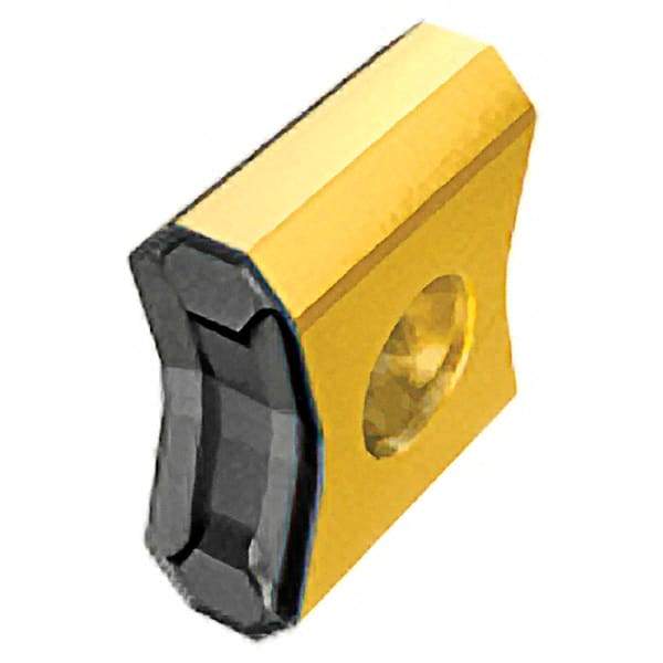 Iscar - LNKX150608 MM Grade DT7150 Carbide Milling Insert - Al2O3/TiAlN Finish, 0.5079" Thick, 0.8mm Corner Radius - Eagle Tool & Supply