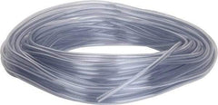 Parker - 3/16" ID x 5/16" OD, 1/16" Wall Thickness, 100' Long, Vinyl Tube - Clear, 55 Max psi, -40 to 150°F - Eagle Tool & Supply