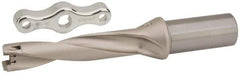 Iscar - 0.787 to 0.823" Diam, 5xD, 3.94" Max Depth, 1" Shank Diam, 7.2" OAL, Replaceable Tip Drill - IDI-SG, IDI-SK Insert, 20 Seat Size, DCM Toolholder, Series ChamDrill - Eagle Tool & Supply