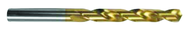 10.1mm Dia-HSS GP Jobber Drill-118° Point-TiN - Eagle Tool & Supply