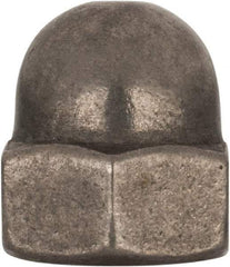 Value Collection - M12x1.75 Metric Coarse, 19mm Width Across Flats, Uncoated, Stainless Steel Acorn Nut - 22mm Overall Height, Austenitic A4, DIN 1587 - Eagle Tool & Supply