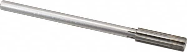 Made in USA - 0.592" Carbide-Tipped 6 Flute Chucking Reamer - Eagle Tool & Supply