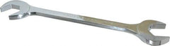 Proto - 1-1/2" Standard Open End Wrench - 14-1/2" OAL, Double End, Chrome Finish, 15° & 60° Head Angle - Eagle Tool & Supply