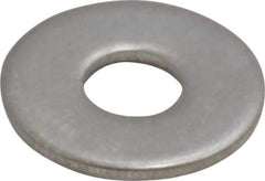 Value Collection - M4 Screw, Grade 18-8 Stainless Steel Fender Flat Washer - 4.3mm ID x 12mm OD, Plain Finish - Eagle Tool & Supply