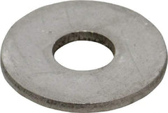 Value Collection - M10 Screw, Grade 18-8 Stainless Steel Fender Flat Washer - 10.5mm ID x 30mm OD, Plain Finish - Eagle Tool & Supply