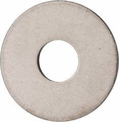 Value Collection - M16 Screw, Grade 18-8 Stainless Steel Fender Flat Washer - 17mm ID x 50mm OD, 3mm Thick, Plain Finish - Eagle Tool & Supply