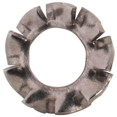 Value Collection - M2.5 Screw, 2.7mm ID, Stainless Steel External Tooth Lock Washer - 5.5mm OD, Uncoated, Grade 18-8 & Austenitic A2 - Eagle Tool & Supply