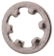 Value Collection - M2 Screw, 2.2mm ID, Stainless Steel Internal Tooth Lock Washer - 4.5mm OD, Uncoated, Grade 18-8 & Austenitic A2 - Eagle Tool & Supply
