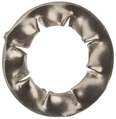 Value Collection - M5 Screw, 5.3mm ID, Stainless Steel Internal Tooth Lock Washer - 10mm OD, Uncoated, Grade 18-8 & Austenitic A2 - Eagle Tool & Supply