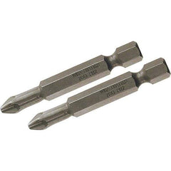 Wiha - #1 Power Bit - 1/4" Drive, 2" OAL - Eagle Tool & Supply