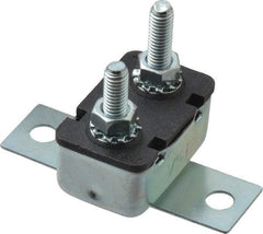 Value Collection - 15 Amp Automotive Heavy Duty Stud Terminal Circuit Breaker - Crosswise Bracket Mount, 1.259" Long x 0.838" Wide 0.652" High - Eagle Tool & Supply