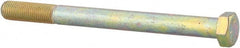 Made in USA - 3/8-24 UNF, 4-1/2" Length Under Head Hex Head Cap Screw - Eagle Tool & Supply