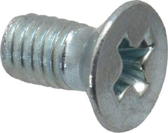 Value Collection - M3x0.50 Metric Coarse, 6mm OAL Phillips Drive Machine Screw - Flat Head, Grade 4.8 Steel, Zinc-Plated Finish, Without Washer - Eagle Tool & Supply