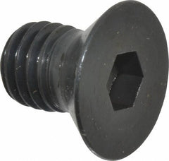 Holo-Krome - 1/2-13 UNC Hex Socket Drive, 82° Flat Screw - Alloy Steel, Black Oxide Finish, Fully Threaded, 3/4" OAL - Eagle Tool & Supply