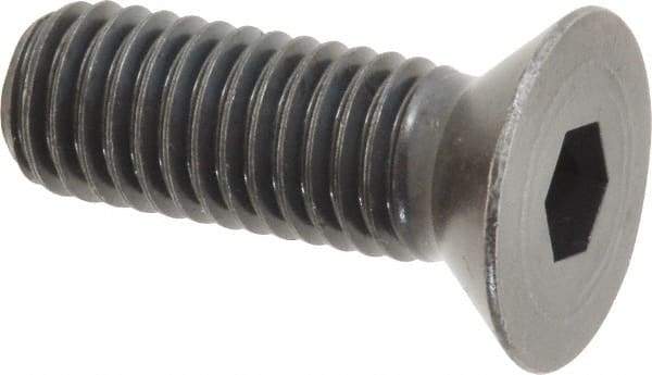 Holo-Krome - 1/2-13 UNC Hex Socket Drive, 82° Flat Screw - Alloy Steel, Black Oxide Finish, Fully Threaded, 1-1/2" OAL - Eagle Tool & Supply