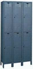 Hallowell - 6 Door, 2 Tier, ValueMax Wardrobe Lockers - Eagle Tool & Supply