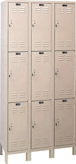 Hallowell - 9 Door, 3 Tier, ValueMax Wardrobe Lockers - Eagle Tool & Supply