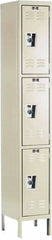 Hallowell - 3 Door, 3 Tier, Ready-Built Wardrobe & Box Lockers - Eagle Tool & Supply
