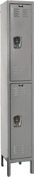 Hallowell - 2 Door, 2 Tier, Premium Wardrobe Lockers - Eagle Tool & Supply