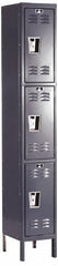 Hallowell - 3 Door, 3 Tier, Premium Wardrobe Lockers - Eagle Tool & Supply