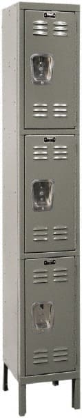 Hallowell - 3 Door, 3 Tier, Premium Wardrobe Lockers - Eagle Tool & Supply