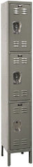 Hallowell - 3 Door, 3 Tier, Premium Wardrobe Lockers - Eagle Tool & Supply