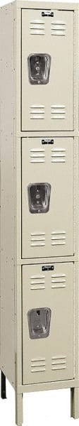 Hallowell - 3 Door, 3 Tier, Premium Wardrobe Lockers - Eagle Tool & Supply