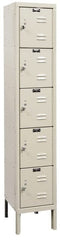 Hallowell - 5 Door, 5 Tier, Premium Box Lockers - Eagle Tool & Supply