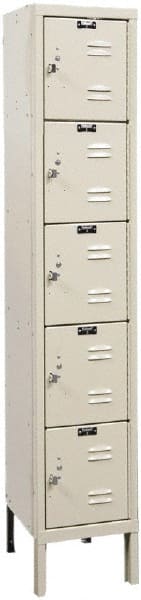 Hallowell - 5 Door, 5 Tier, Premium Box Lockers - Eagle Tool & Supply