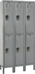 Hallowell - 6 Door, 2 Tier, Premium Wardrobe Lockers - Eagle Tool & Supply