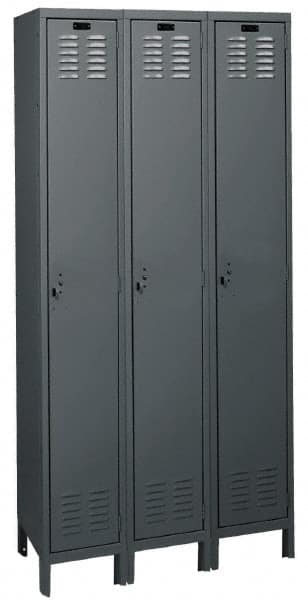 Hallowell - 3 Door, 1 Tier, ValueMax Wardrobe Lockers - Eagle Tool & Supply