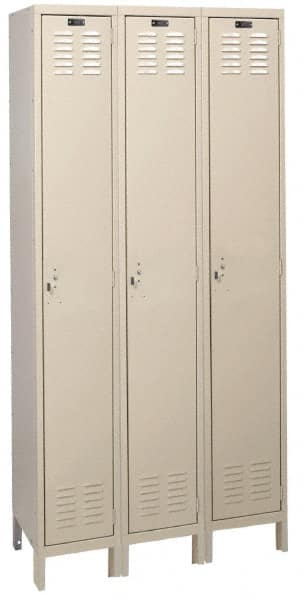 Hallowell - 3 Door, 1 Tier, ValueMax Wardrobe Lockers - Eagle Tool & Supply