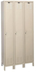 Hallowell - 3 Door, 1 Tier, ValueMax Wardrobe Lockers - Eagle Tool & Supply