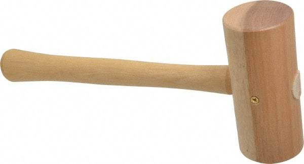 Garland - 1-3/8 Lb Head Wooden Mallet - 11" Long Wood Handle - Eagle Tool & Supply