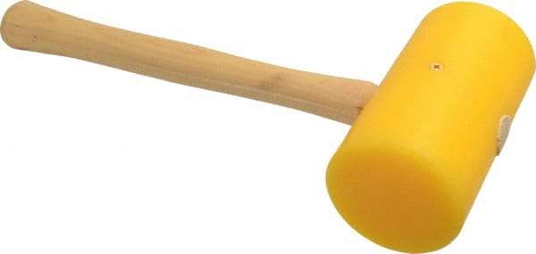 Garland - 2 Lb Head Plastic Mallet - 14" OAL, 16" Long Wood Handle - Eagle Tool & Supply