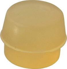 Garland - 1-1/2" Face Diam, Grade Soft, Natural Soft Face Hammer Tip - Urethane - Eagle Tool & Supply