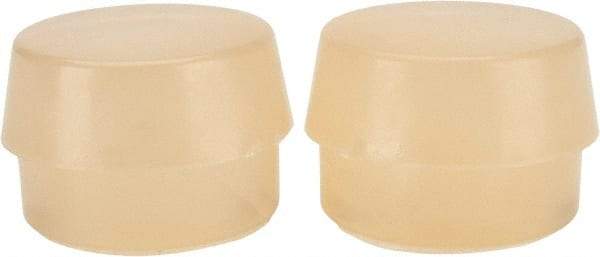 Garland - 1-3/4" Face Diam, Grade Soft, Natural Soft Face Hammer Tip - Urethane - Eagle Tool & Supply