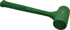 Garland - 36 oz Head 2-1/4" Face Diam Polyurethane Dead Blow Hammer - 12-3/4" OAL, Polyurethane Handle - Eagle Tool & Supply