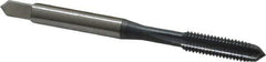OSG - #10-32 UNF 2B 3 Flute elektraLUBE Finish High Speed Steel Straight Flute Standard Hand Tap - Plug, Right Hand Thread, 2-3/8" OAL, 7/8" Thread Length, H3 Limit - Eagle Tool & Supply