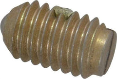 Gibraltar - 3/8-16, 0.187" Ball Diam, 5/8" Body Length, 0.048" Max Ball Reach, Threaded Ball Plunger - Steel Body, Steel Ball, 6 Lb Initial End Force, 21 Lb Final End Force, Locking Element - Eagle Tool & Supply