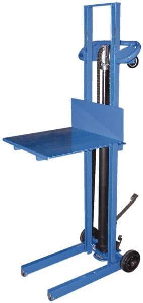 Vestil - 500 Lb Capacity Portable Steel Light Load Lift Table - 3-1/4" Lift Height, 20" Platform Length x 20" Platform Width - Eagle Tool & Supply