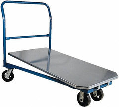 Vestil - 1,500 Lb Capacity Steel Platform Truck - Steel Deck, 24" OAW - Eagle Tool & Supply