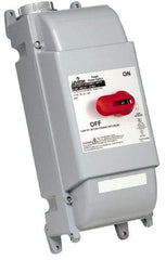 Leviton - 3 Phase, 600V, 3 Pole, 4X, Enclosed Fused Cam & Disconnect Switch - Eagle Tool & Supply