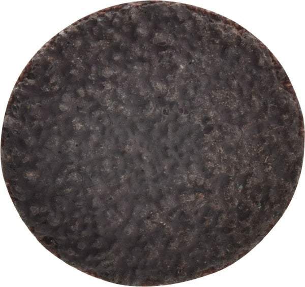 Tru-Maxx - 1" Disc Diam, 36 Grit, Aluminum Oxide Quick Change Disc - Type R Attaching System, Coated, Brown, Very Coarse Grade, 30,000 RPM - Eagle Tool & Supply