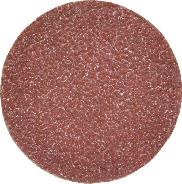 Tru-Maxx - 1" Disc Diam, 60 Grit, Aluminum Oxide Quick Change Disc - Type R Attaching System, Coated, Brown, Medium Grade, 30,000 RPM - Eagle Tool & Supply