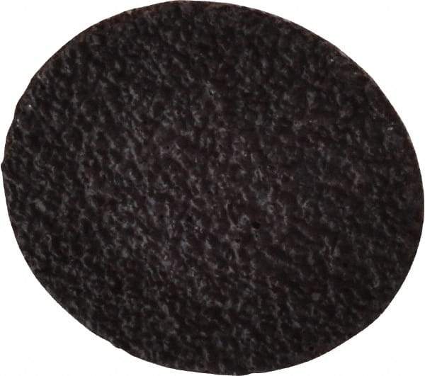 Tru-Maxx - 1-1/2" Disc Diam, 36 Grit, Aluminum Oxide Quick Change Disc - Type R Attaching System, Coated, Brown, Very Coarse Grade, 30,000 RPM - Eagle Tool & Supply