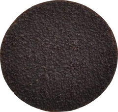 Tru-Maxx - 1-1/2" Disc Diam, 40 Grit, Aluminum Oxide Quick Change Disc - Type R Attaching System, Coated, Brown, Coarse Grade, 30,000 RPM - Eagle Tool & Supply