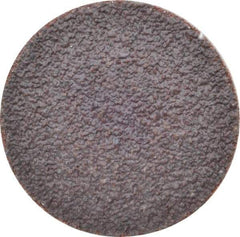 Tru-Maxx - 2" Disc Diam, 36 Grit, Aluminum Oxide Quick Change Disc - Type R Attaching System, Coated, Brown, Very Coarse Grade, 30,000 RPM - Eagle Tool & Supply